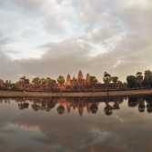 Temple d'Angkor per la tarda